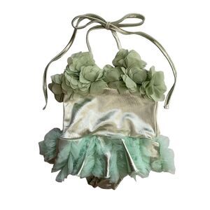 Dollcake Green Tutu Halter neck Size 00